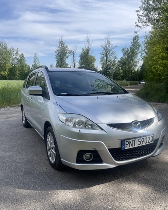 Mazda 5 cena 22500 przebieg: 118000, rok produkcji 2010 z Wronki małe 121